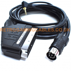 RGB SCART Cable (w/ csync) for Sega Saturn - Insurrection