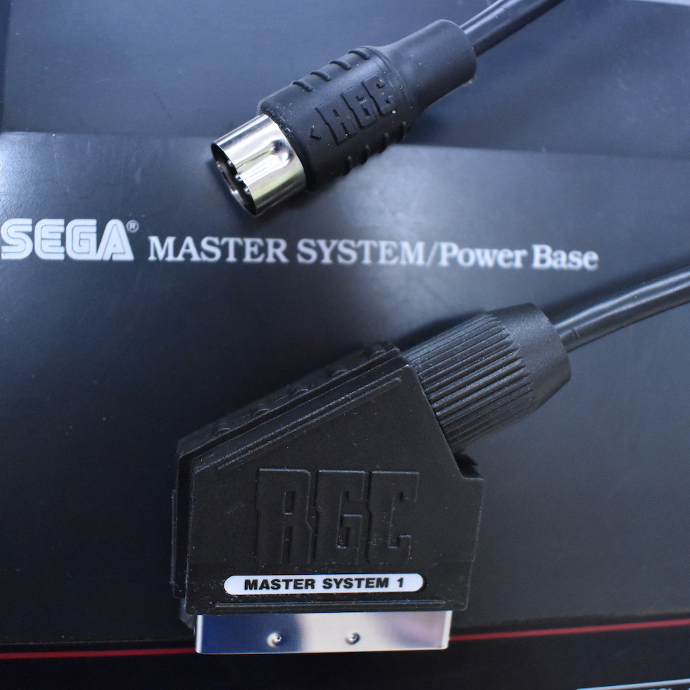 sega master system retro console