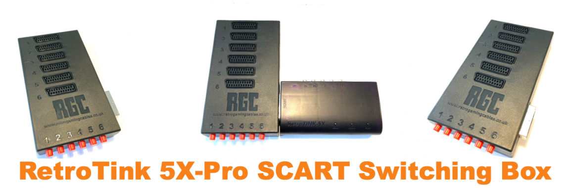 8 in 2 out Smart SCART Switch